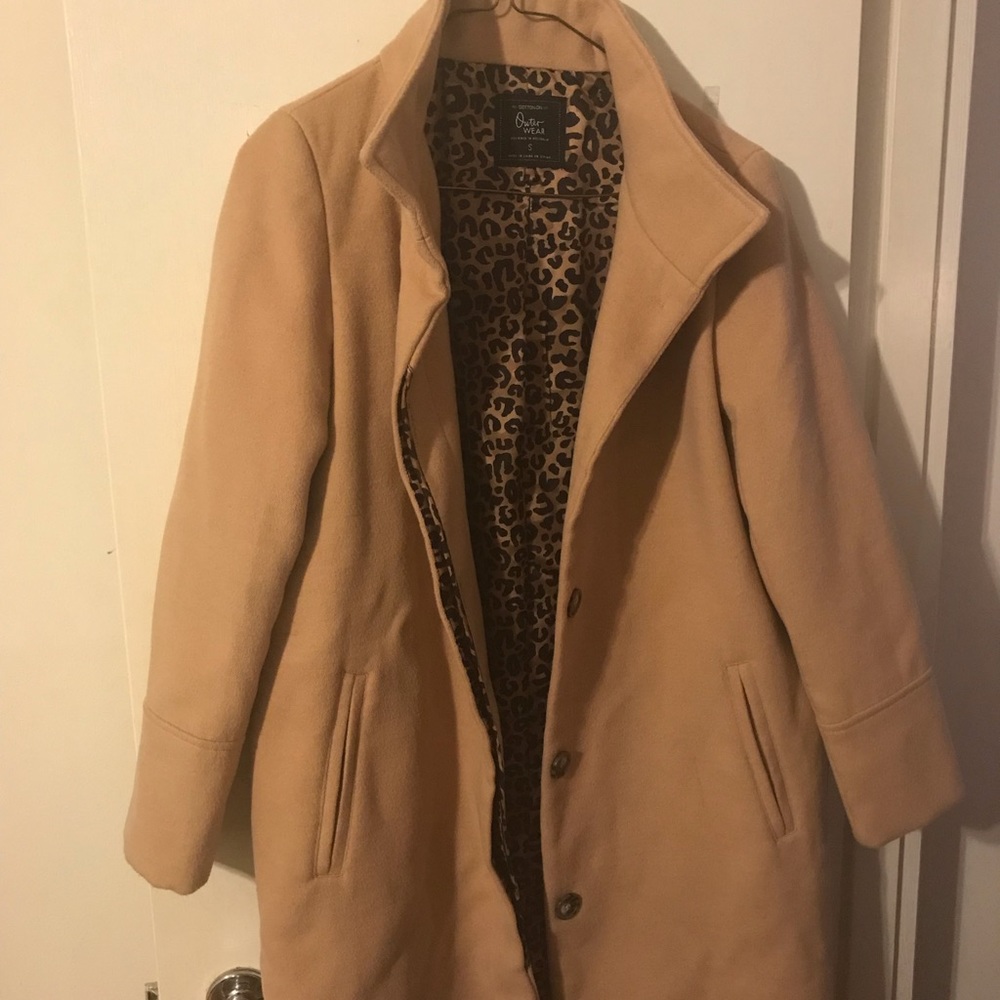 Premium quality oversized camel coat